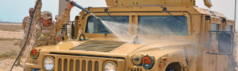 Kuwaitis Practice Nuclear Decontamination