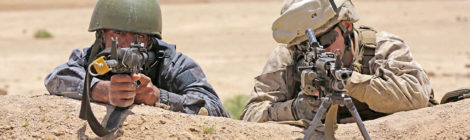 Commanding Jordanian Marines