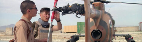 Afghans take flight