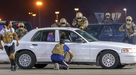 Saudi security forces secure Hajj