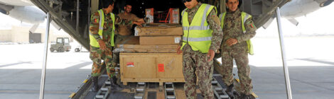 Aiding Afghanistan by air