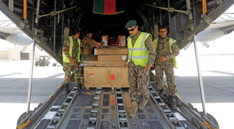 Aiding Afghanistan by air